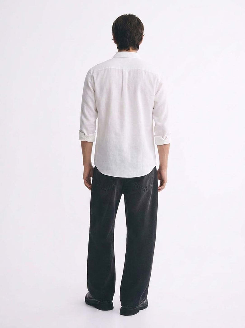 Men’s Premium Floral Embroidered Shirt