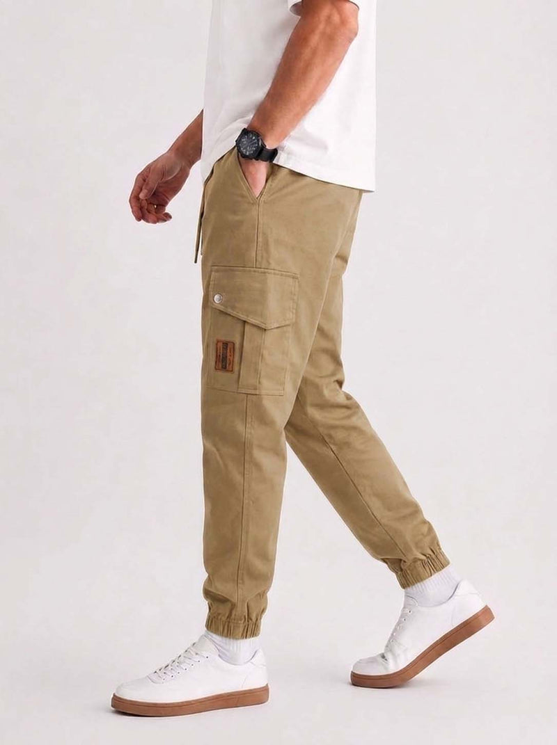 Men's Premium Relaxed Fit Urban Cargo Jogger Pants