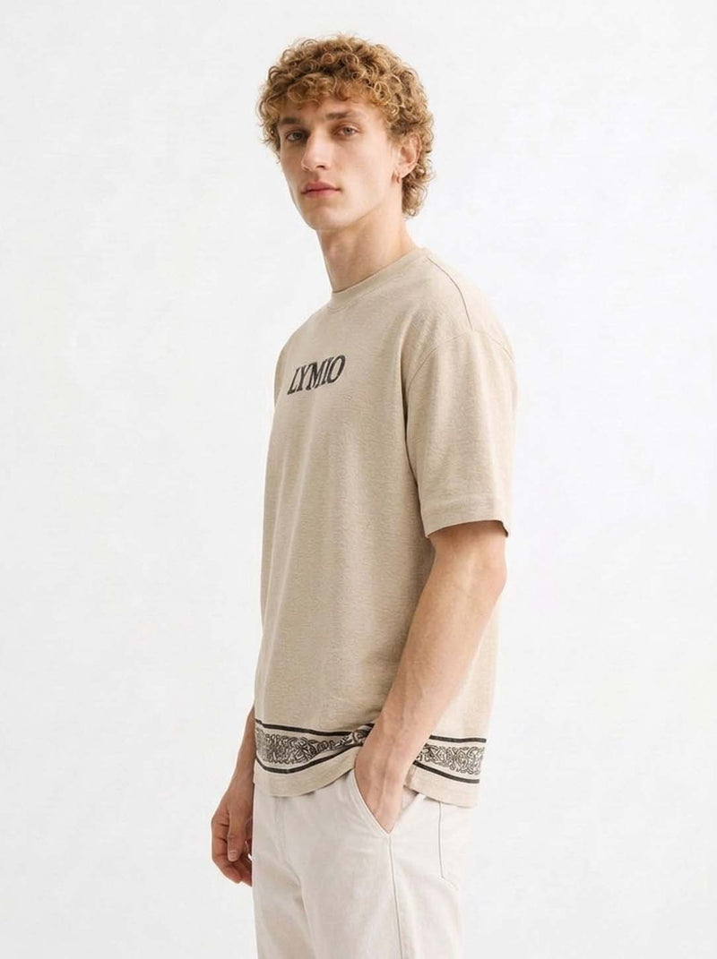 Men's Premium Graphic Printed Oversized T-Shirt