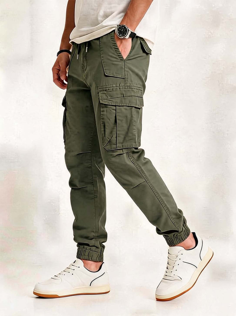 Men's Premium Utility with Cuffed Hems Cargo Pants