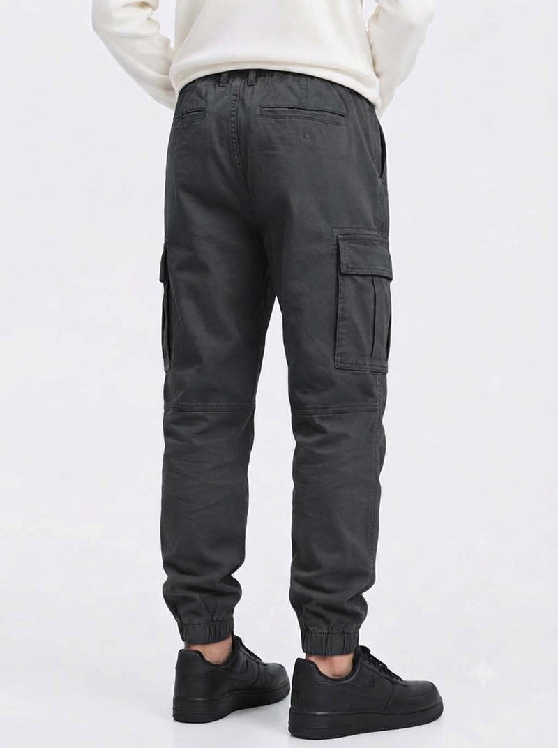 Men's Premium Relaxed-Fit Cargo Joggers