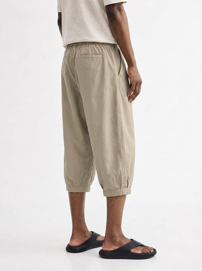 Men's Premium Elastic Waist Cropped Shorts