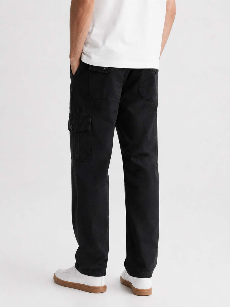 Premium Relaxed-Fit Utility Cargo Pants for Men