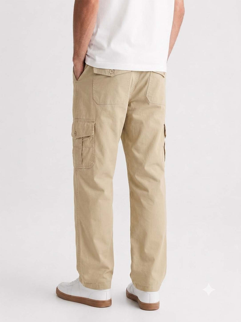 Premium Relaxed-Fit Utility Cargo Pants for Men