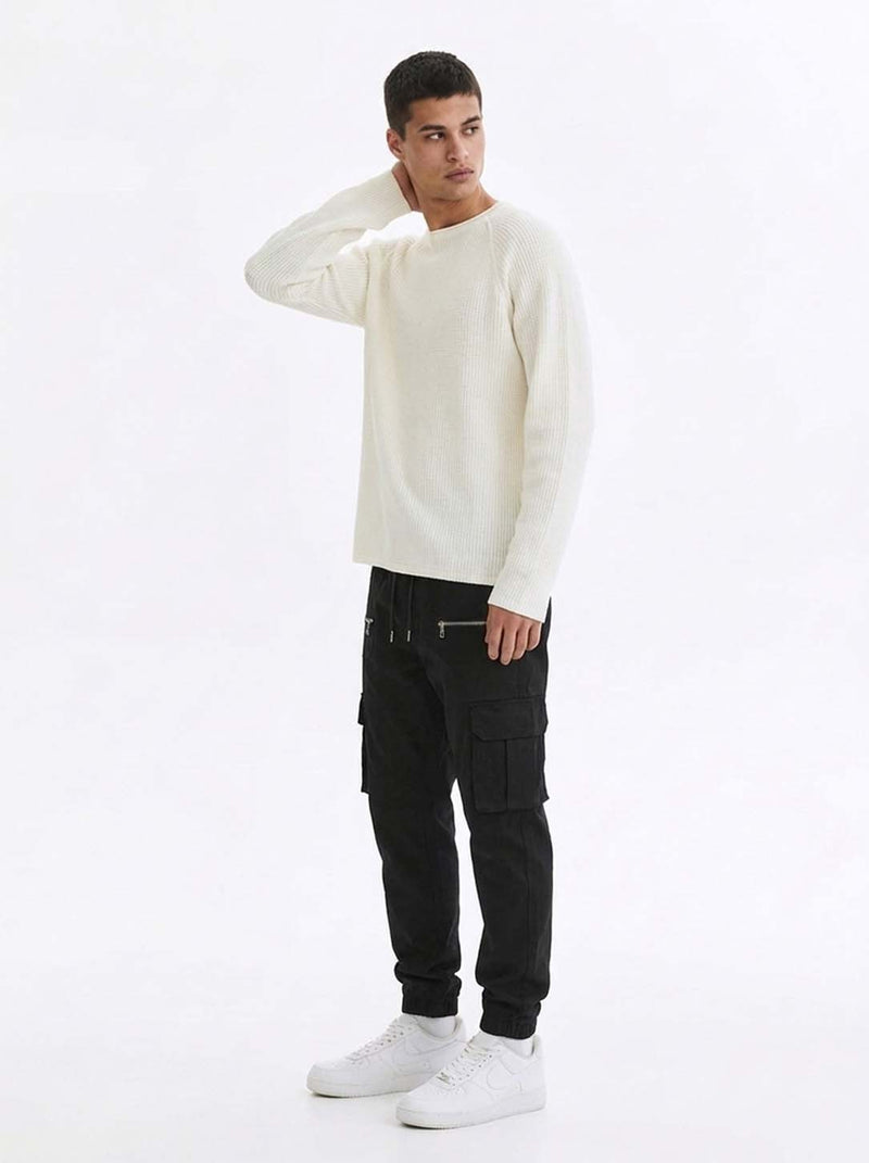 Men's Premium relaxed Fit Zippered Cargo Joggers