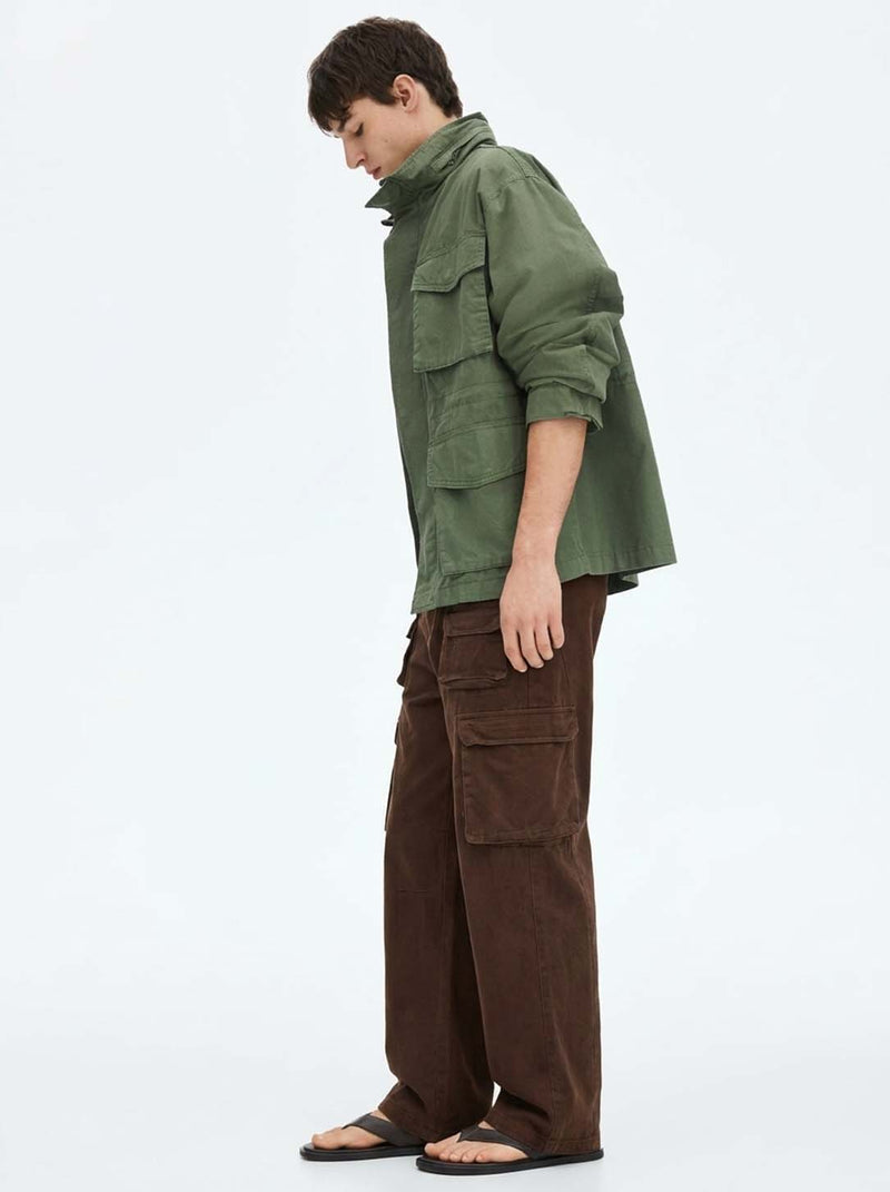 Men's Premium Regular Fit Multi-Pocket Design Cargo Pants