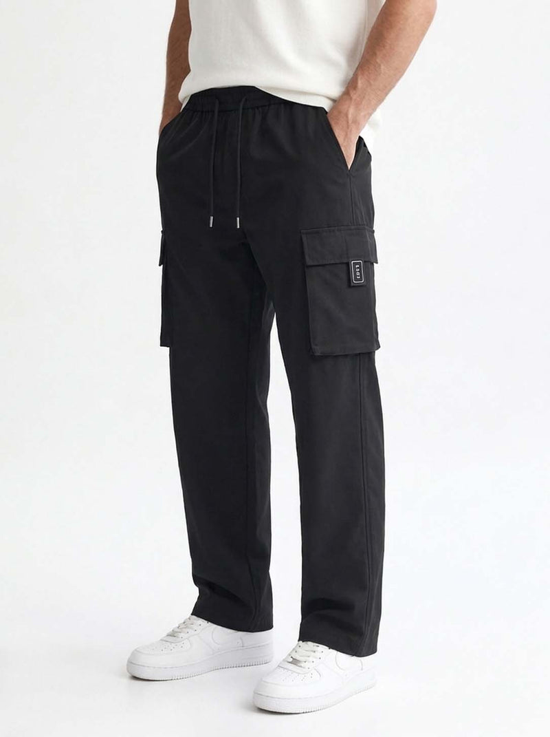 Men's Premium Straight-Fit Regular Cargo Pants