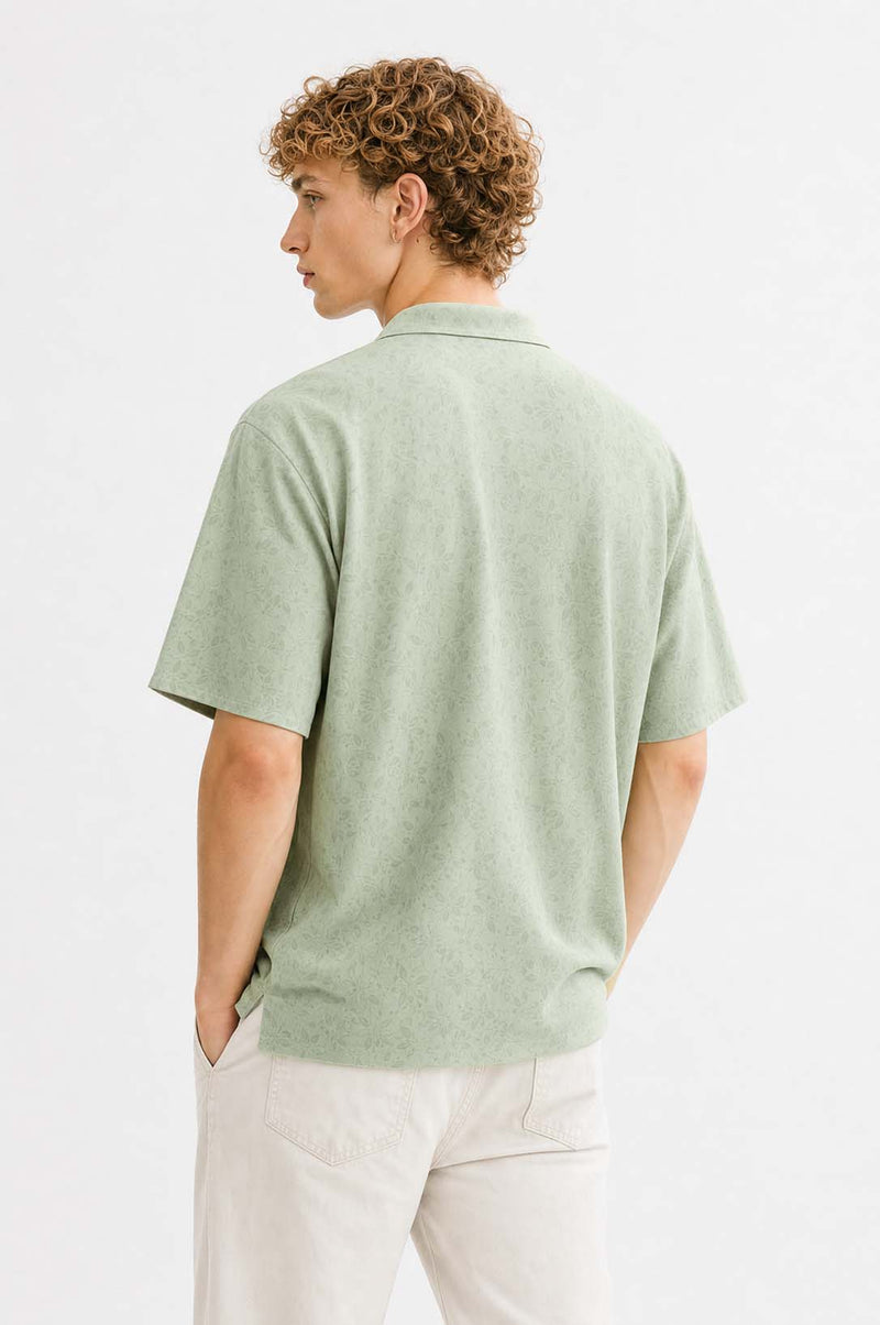 Men's Premium Printed Graphic Design Polo T-Shirt