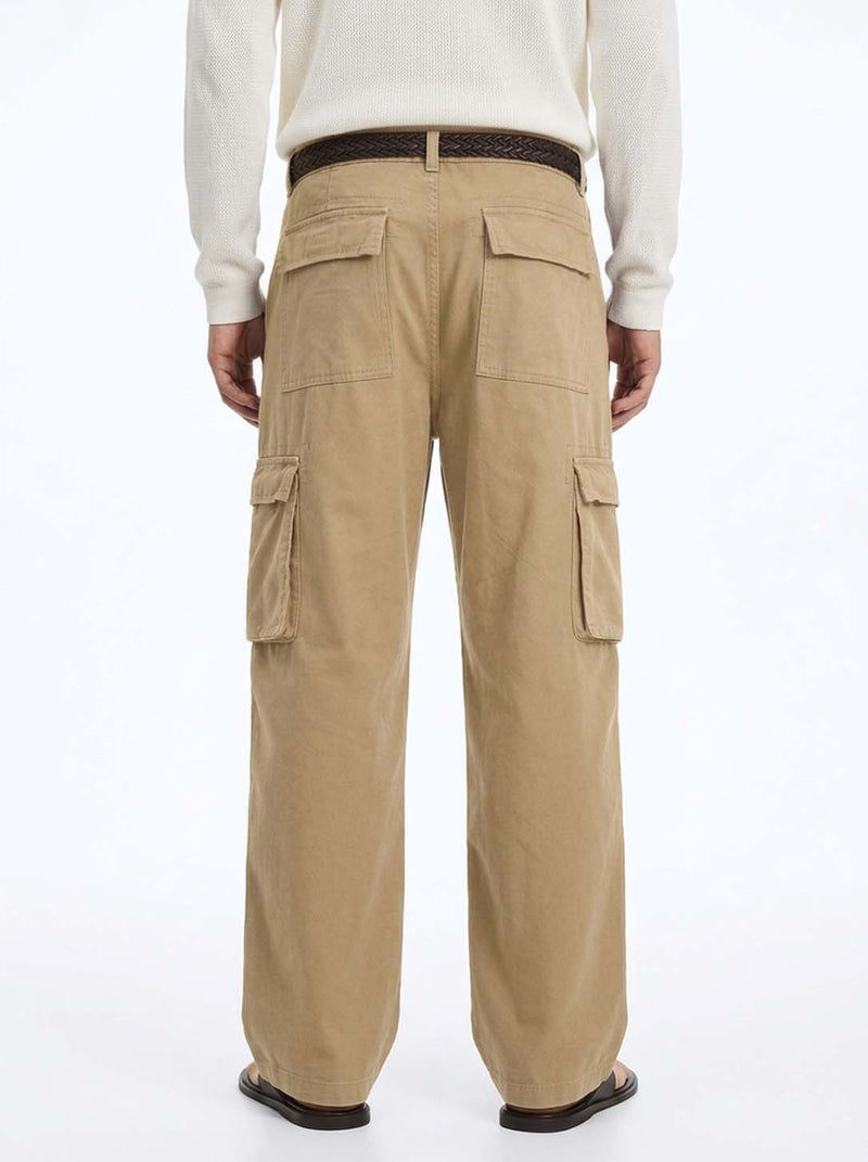 Men's Premium Regular Fit Multi-Pocket Design Cargo Pants