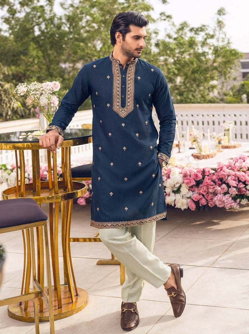 Men’s Embroidered Premium Ethnic Wear Kurta