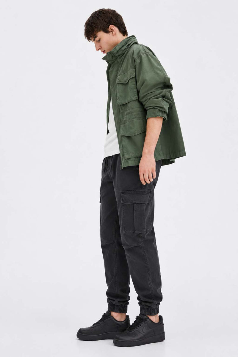 Men's Premium Relaxed-Fit Cargo Joggers