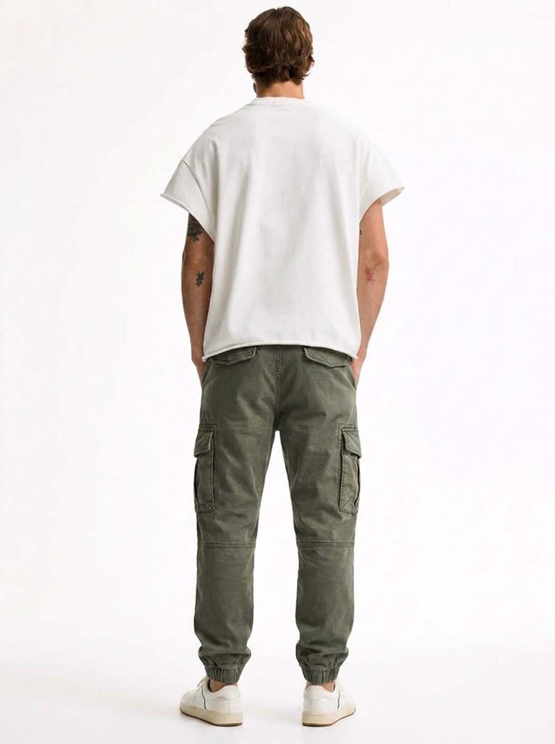 Men's Premium Utility with Cuffed Hems Cargo Pants