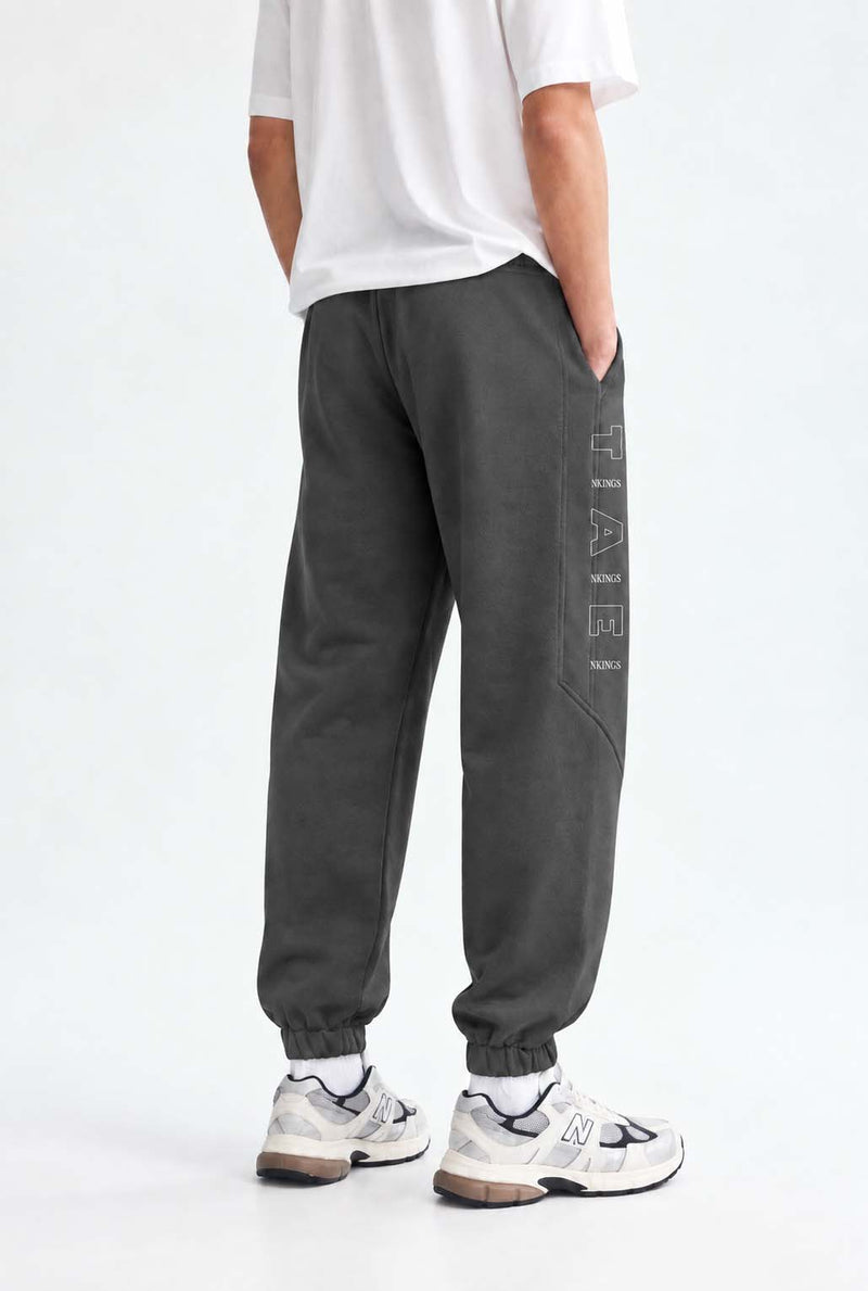 Men's Premium Regular Fit Paneled Fleece Joggers Track pant