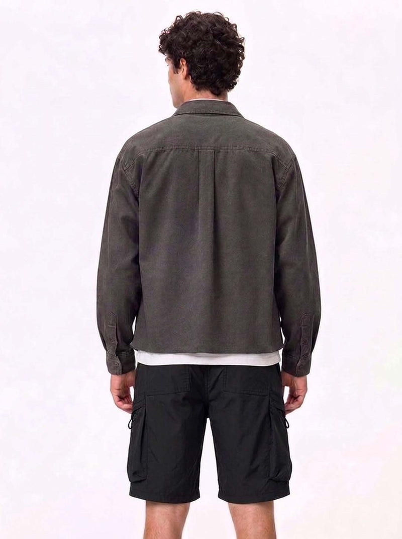 Men's Premium Relaxed Fix Elastic Waist Utility Shorts