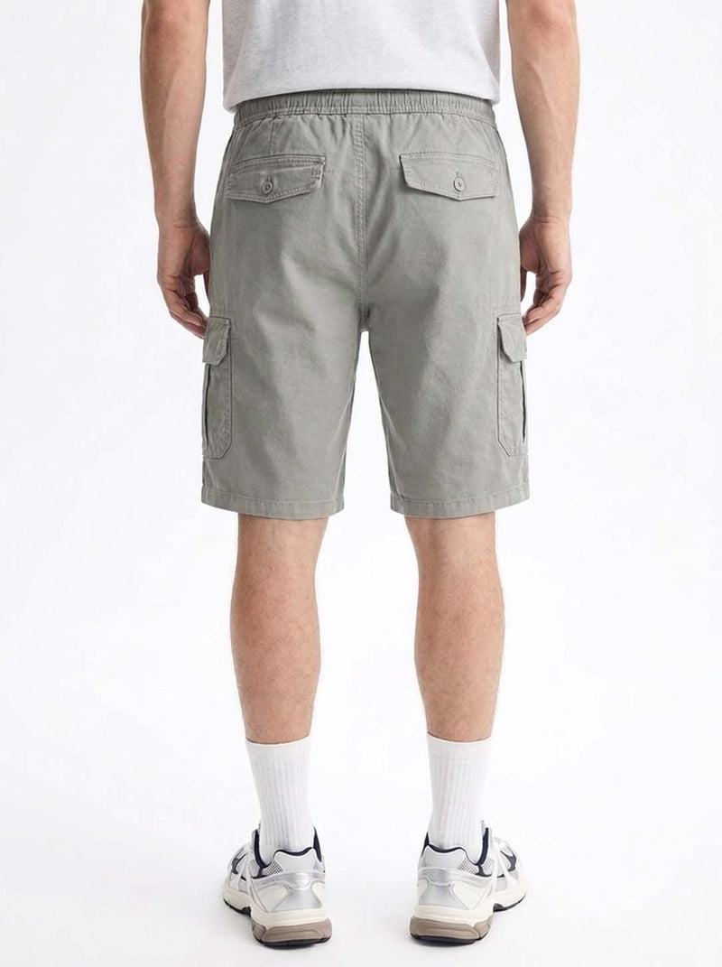 Men's Premium Drawstring Elasticated Solid Regular Fit Shorts
