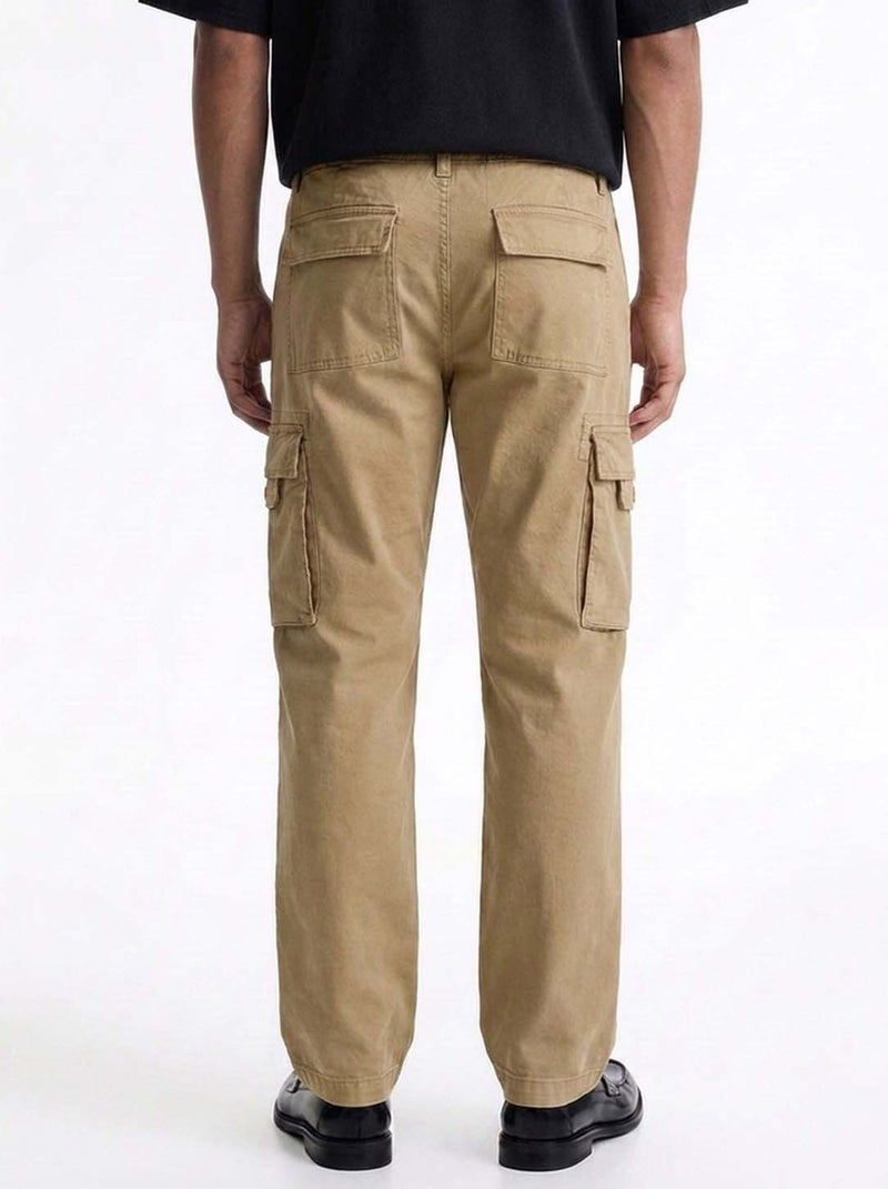 Men's Premium Regular Fit with Multiple Utility Pockets Cargo Pants