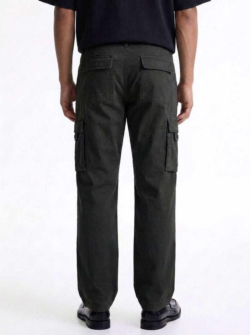 Men's Premium Regular Fit with Multiple Utility Pockets Cargo Pants