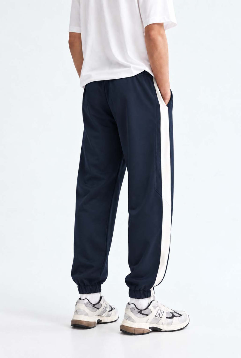 Men's Premium Regular Fit Side-Striped Track pant