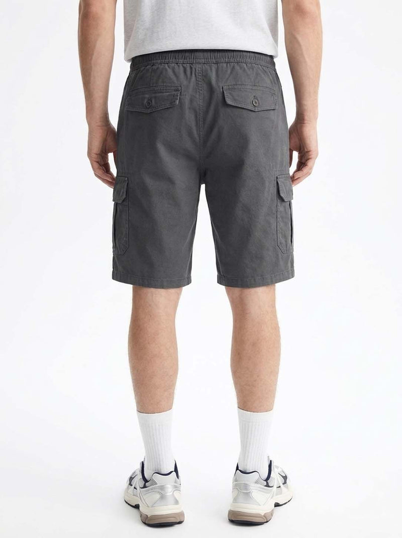 Men's Premium Drawstring Elasticated Solid Regular Fit Shorts