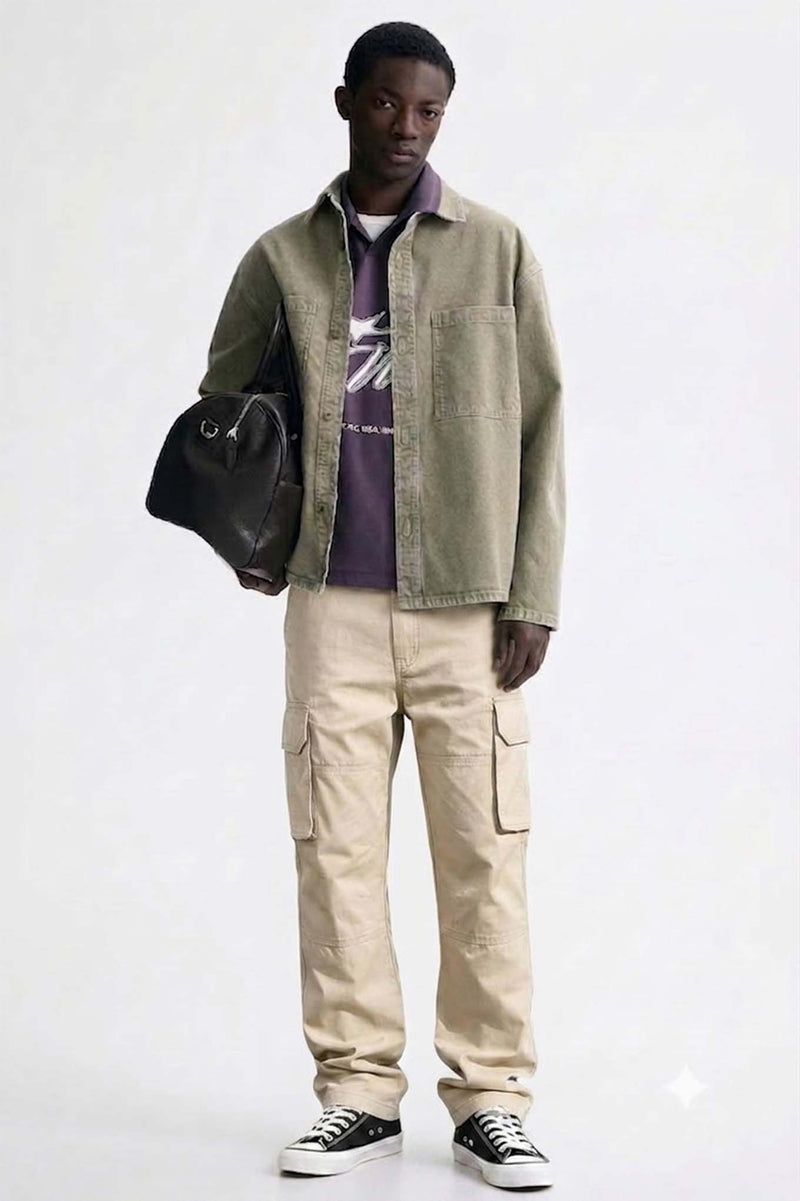 Men's Premium Modern Urban Streetwear Cargo Joggers