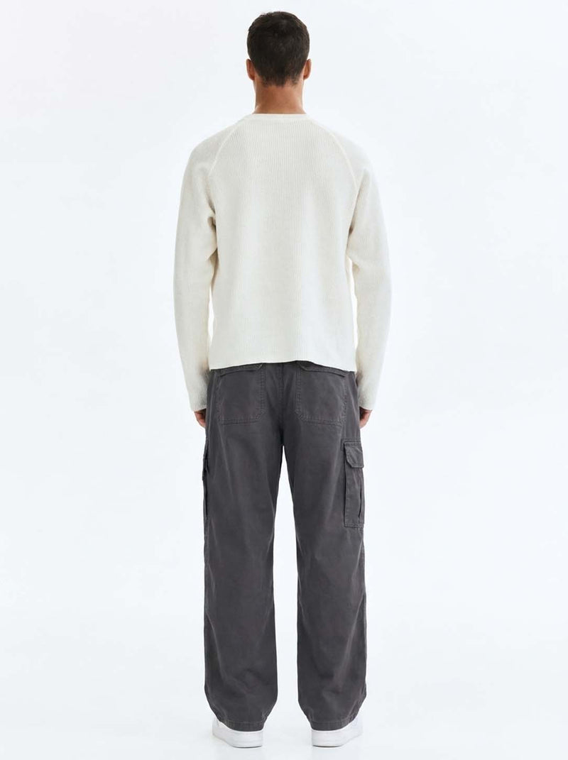 Men's Premium Straight Leg Elastic Waist Cargo