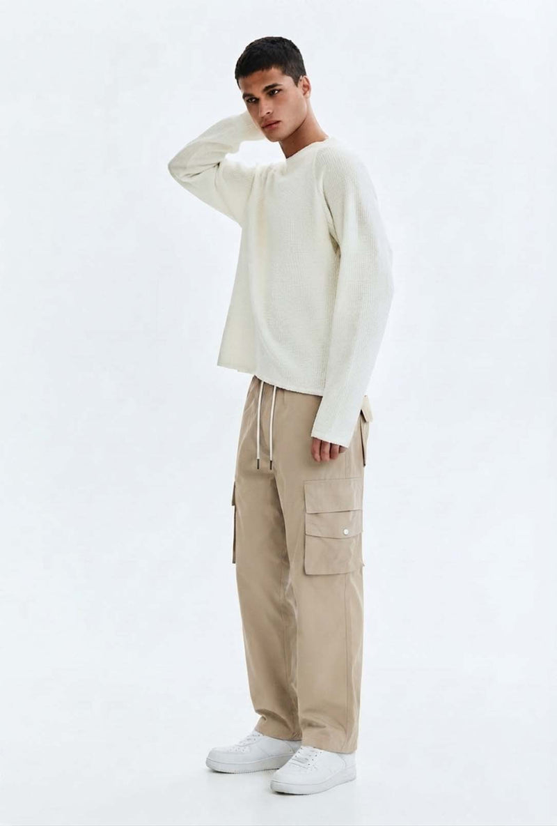 Men’s Premium Casual Relaxed-Fit Cargo
