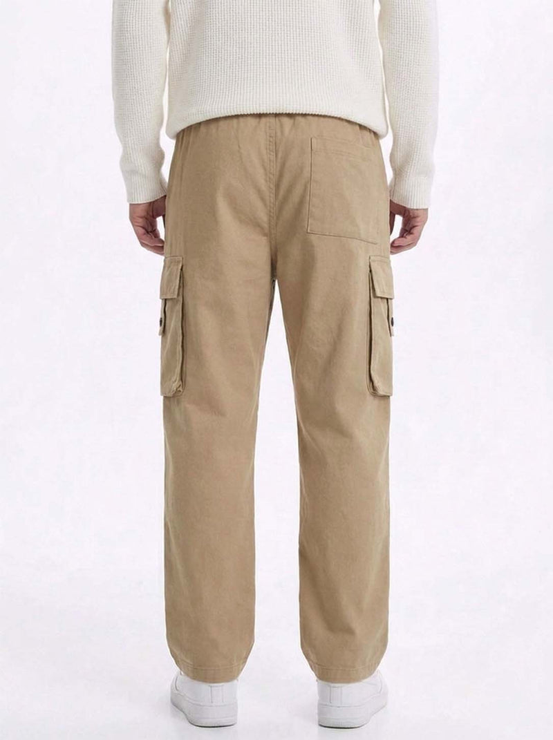 Men’s Premium Relaxed Fit Multi-Pocket Cargo Pants