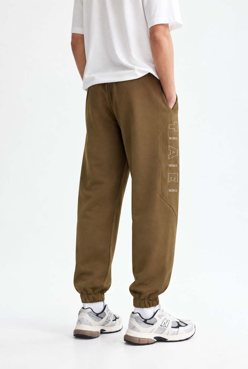 Men's Premium Regular Fit Paneled Fleece Joggers Track pant