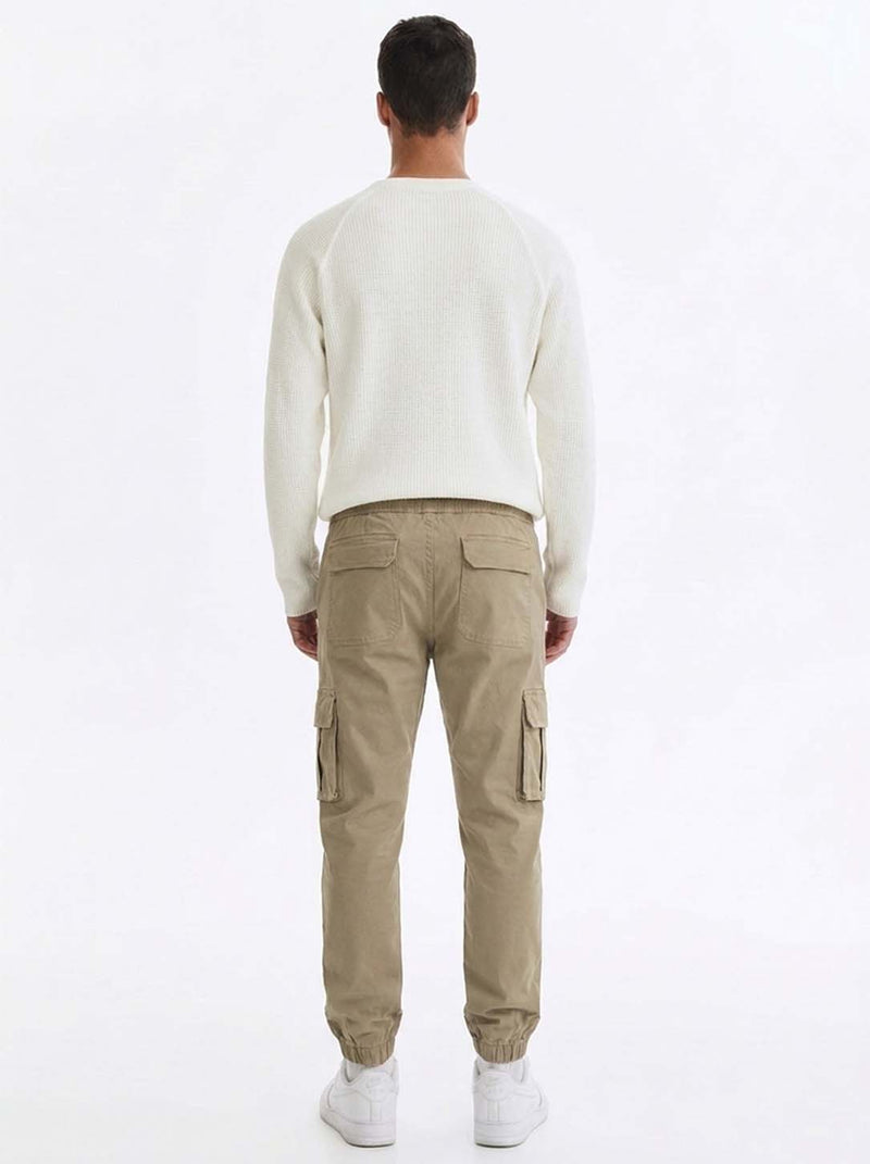 Men's Premium relaxed Fit Zippered Cargo Joggers