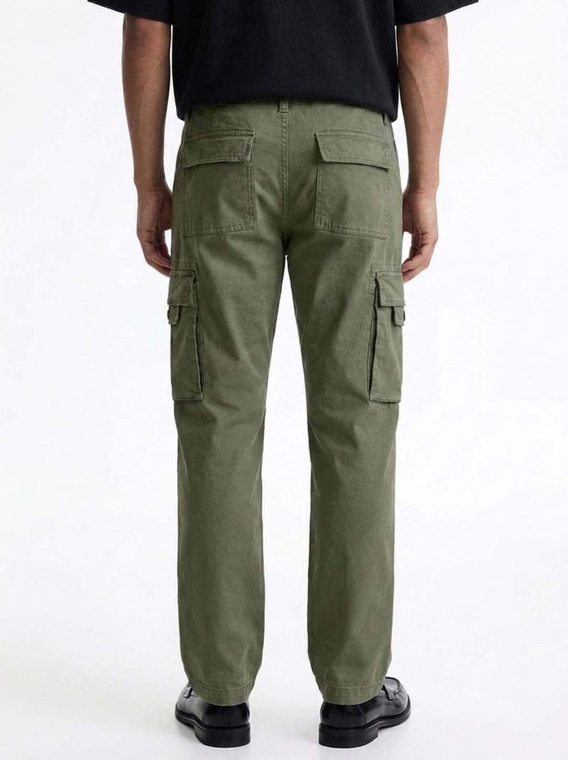 Men's Premium Regular Fit with Multiple Utility Pockets Cargo Pants
