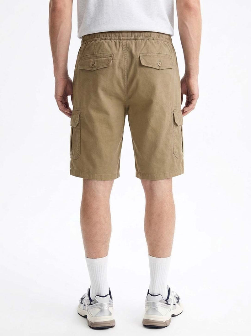 Men's Premium Drawstring Elasticated Solid Regular Fit Shorts