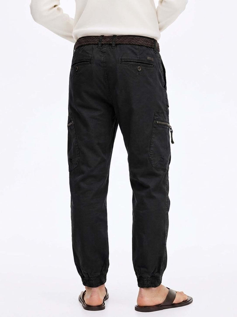 Men's Premium Slim Fit Multi-Pocket Cargo