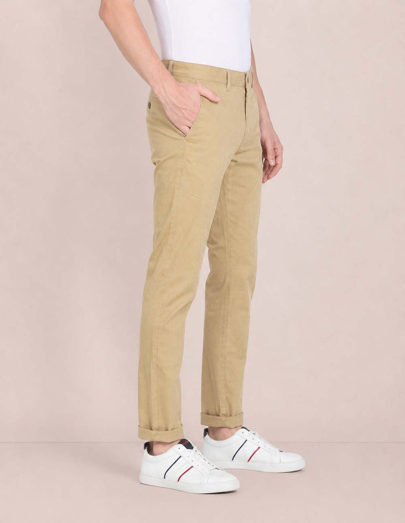 Men’s Classic Chino Trousers – Comfortable Regular-Fit Casual Pants