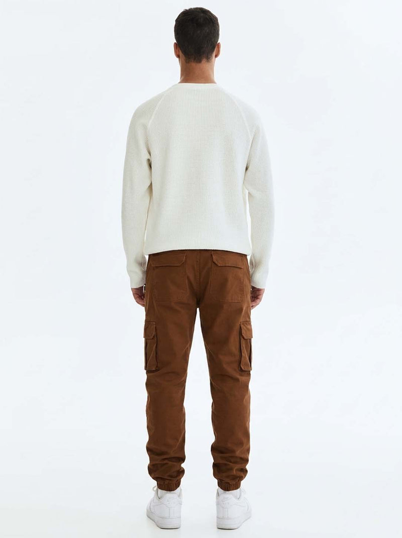 Men's Premium relaxed Fit Zippered Cargo Joggers