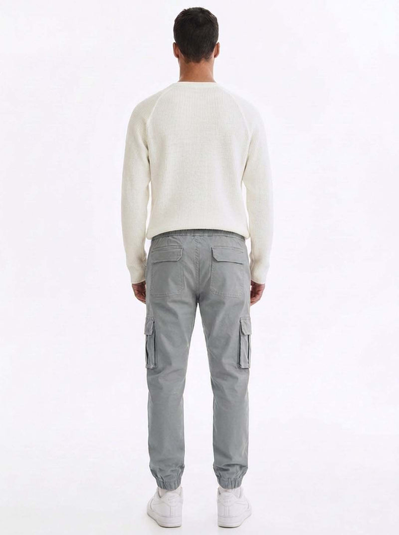 Men's Premium relaxed Fit Zippered Cargo Joggers