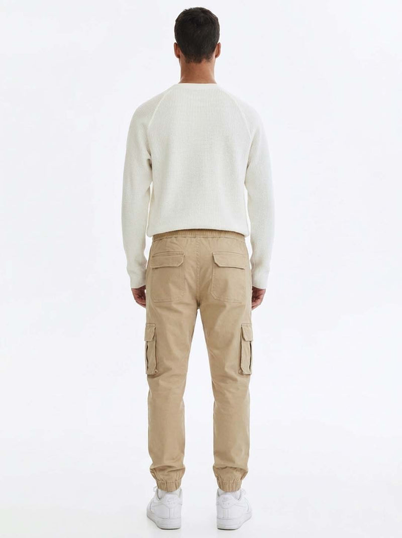 Men's Premium relaxed Fit Zippered Cargo Joggers