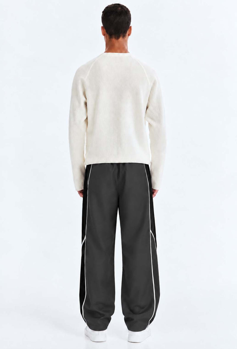 Men's Premium 'Los Angeles' Slogan Piping Track Pants