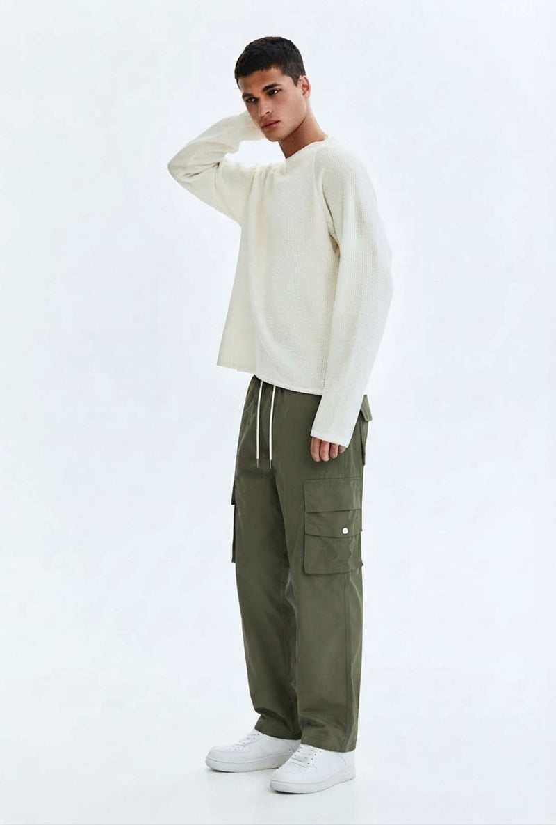 Men’s Premium Casual Relaxed-Fit Cargo