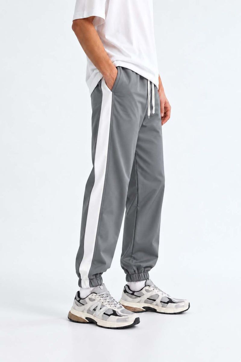 Men's Premium Regular Fit Side-Striped Track pant