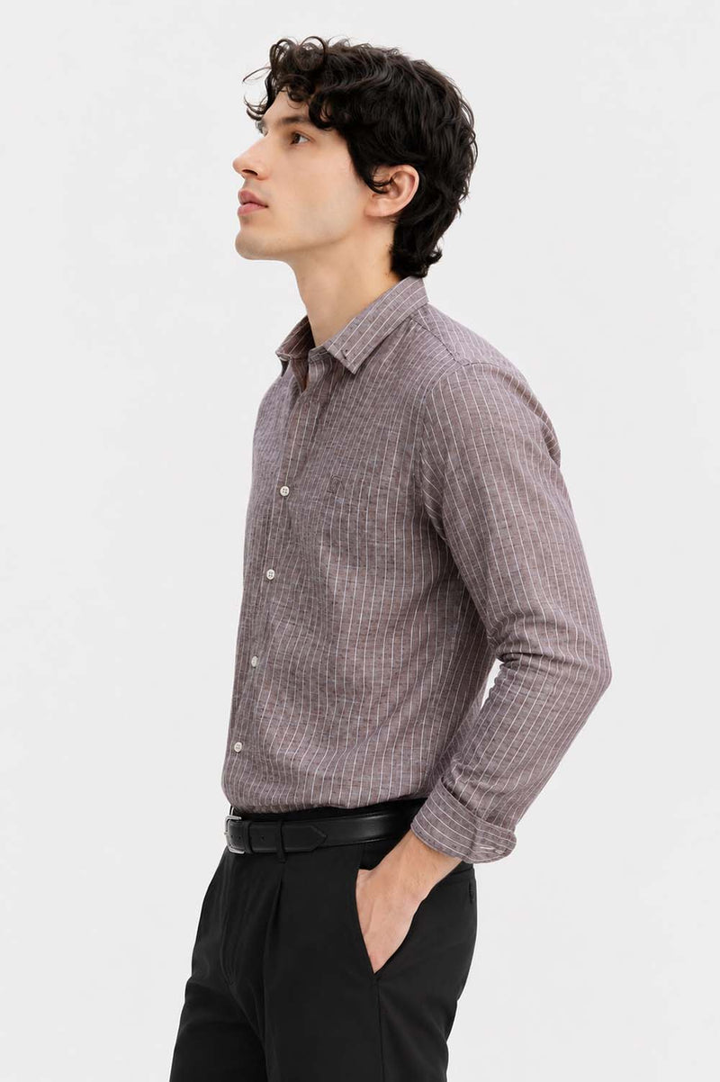 Men's Premium Cotton Linen Casual Shirt