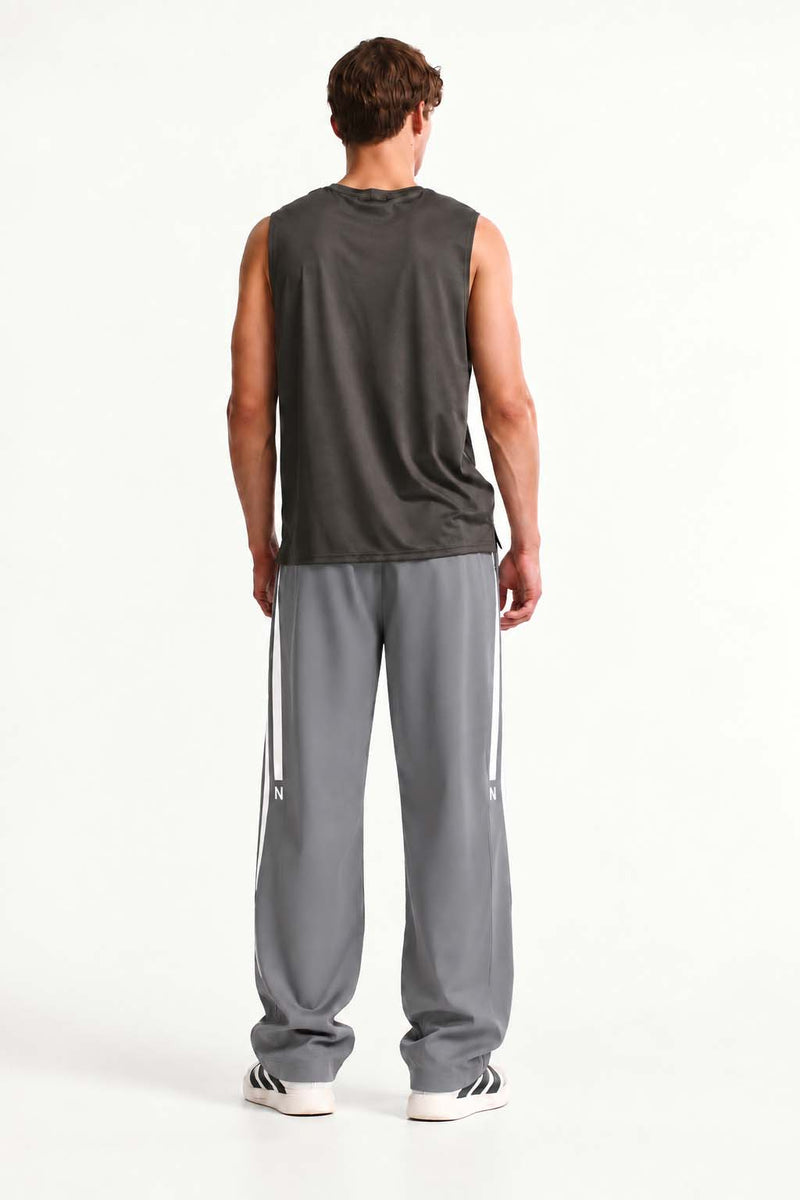 Men's Premium Regular Double Side-Striped Cuffed track pant