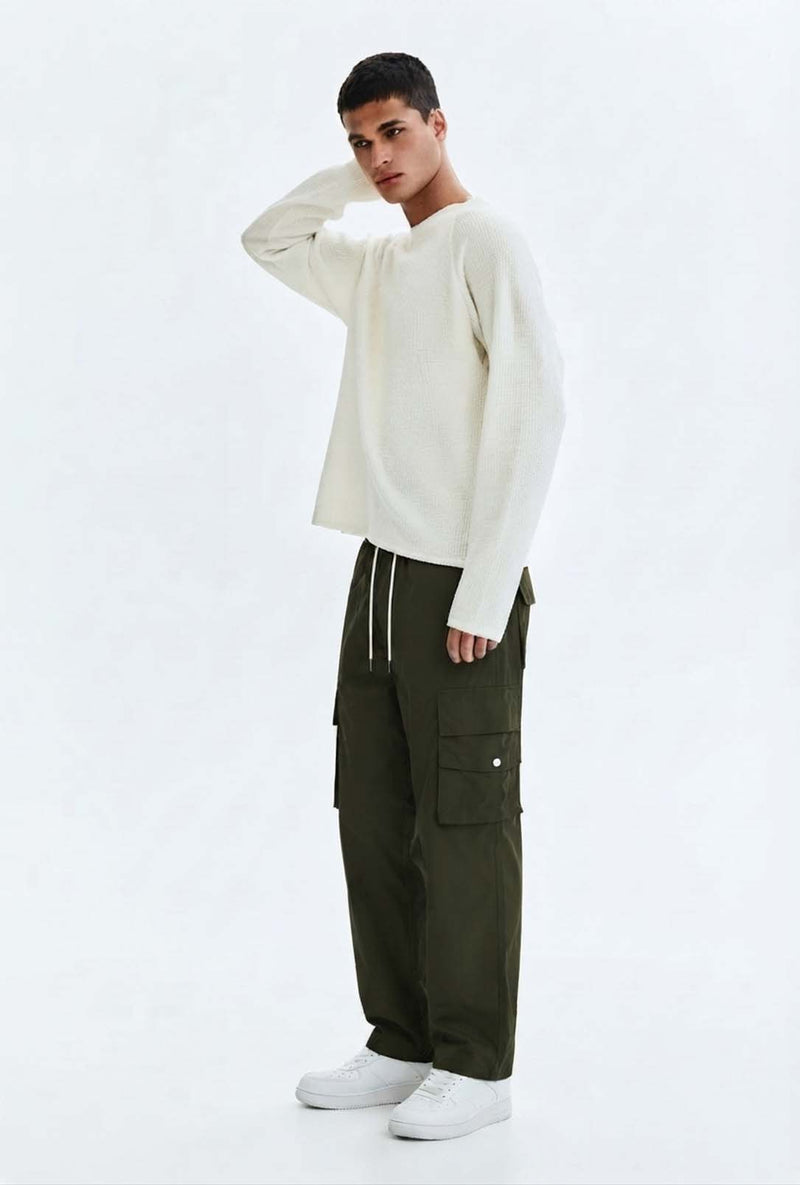 Men’s Premium Casual Relaxed-Fit Cargo