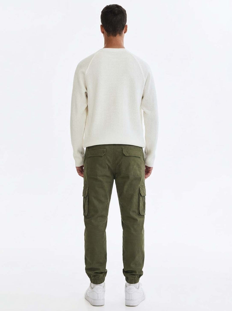 Men's Premium relaxed Fit Zippered Cargo Joggers