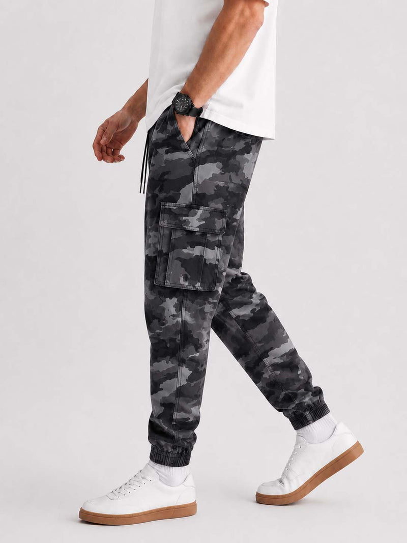 Men’s Premium Camouflage Cargo Jogger Pants