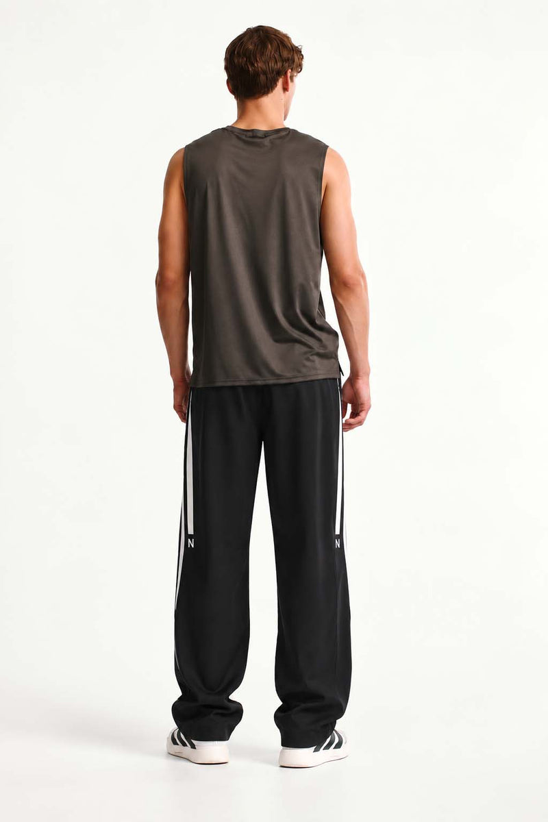 Men's Premium Regular Double Side-Striped Cuffed track pant