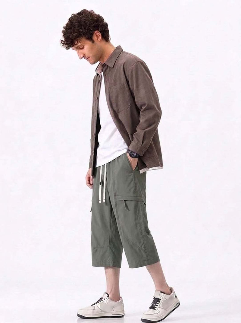 Men's Premium Relaxed Fit Utility Shorts