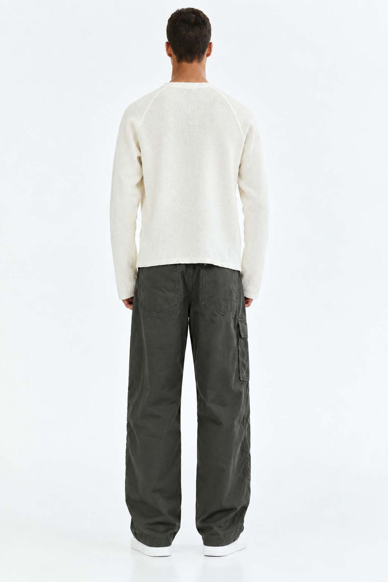 Men's Premium Straight Leg Elastic Waist Cargo