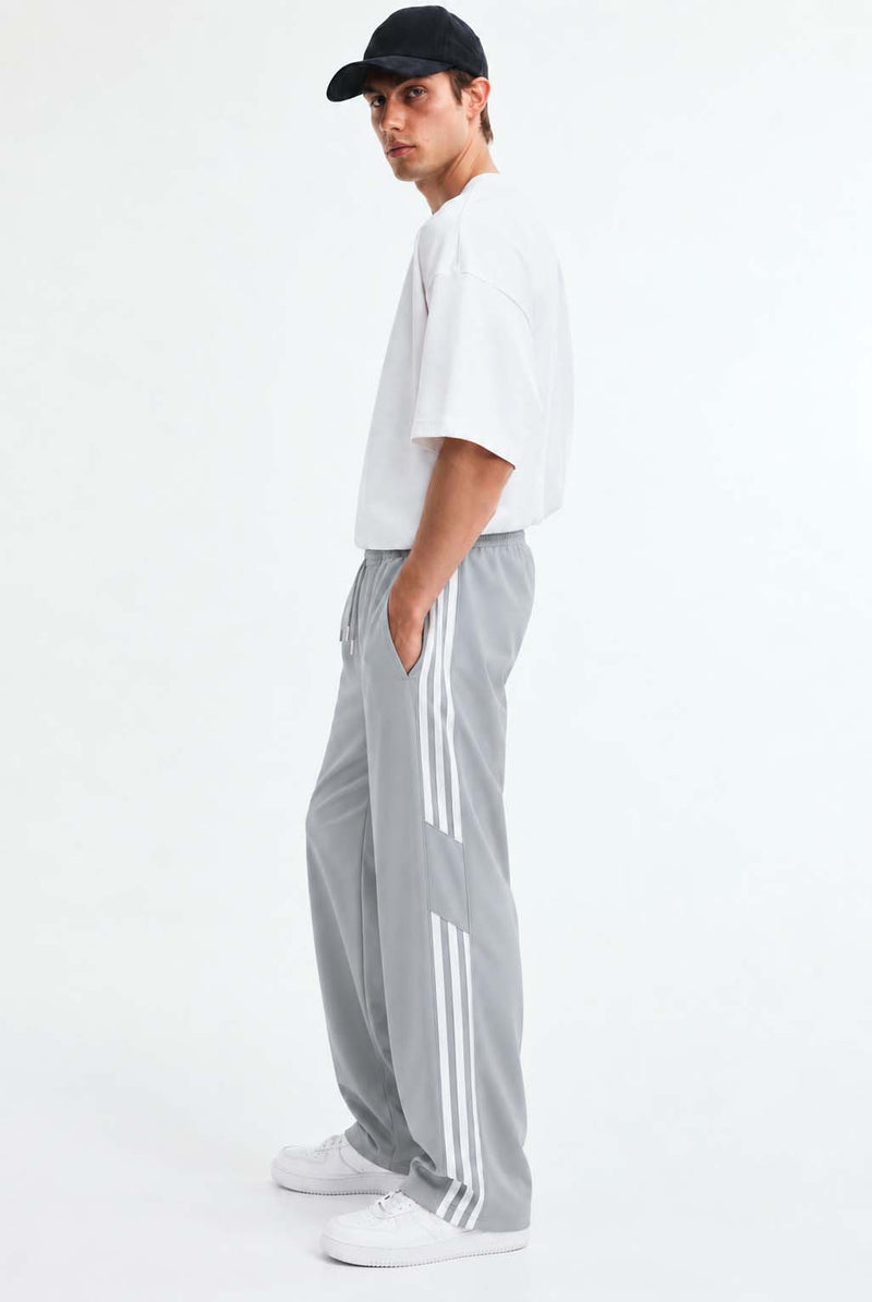 Men's Premium Regular Fit Side-Striped Track Pants