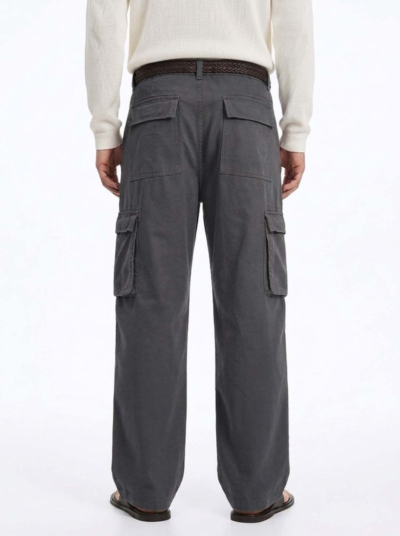 Men's Premium Regular Fit Multi-Pocket Design Cargo Pants