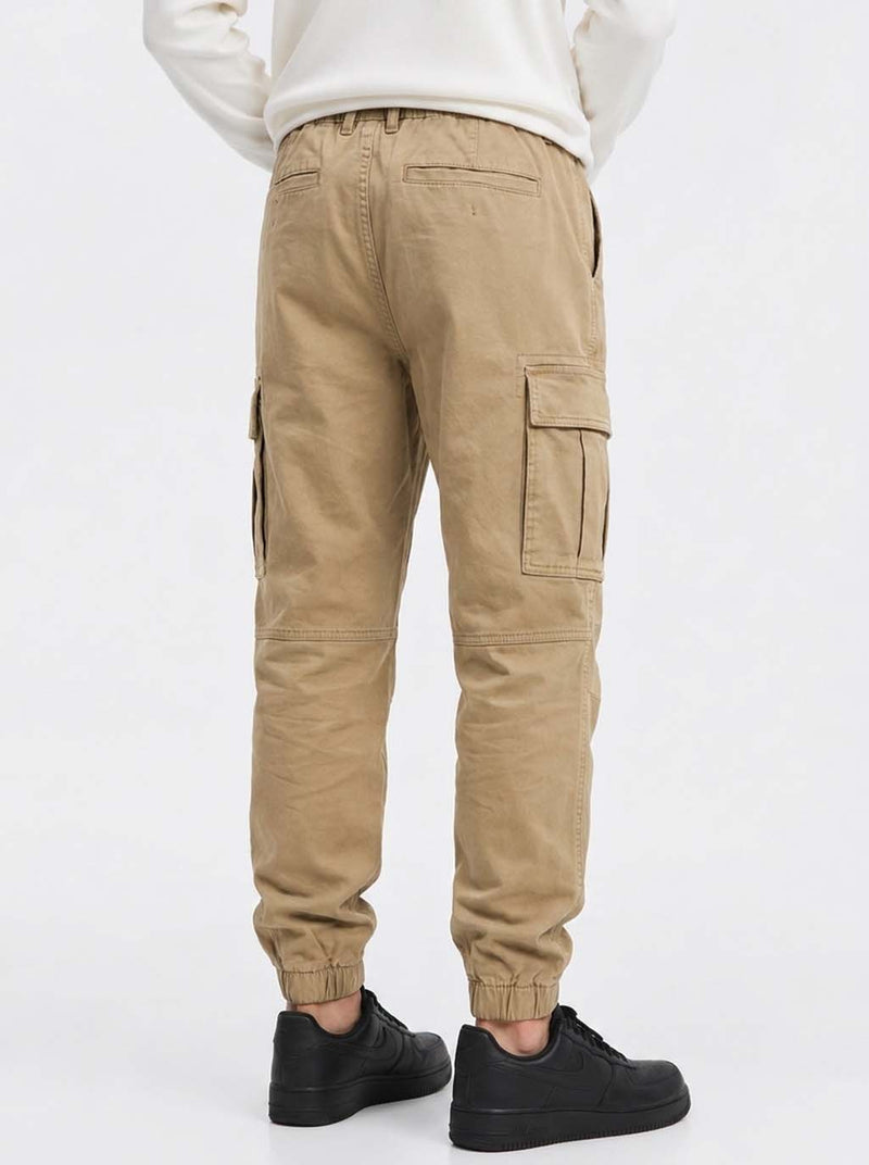 Men's Premium Relaxed-Fit Cargo Joggers